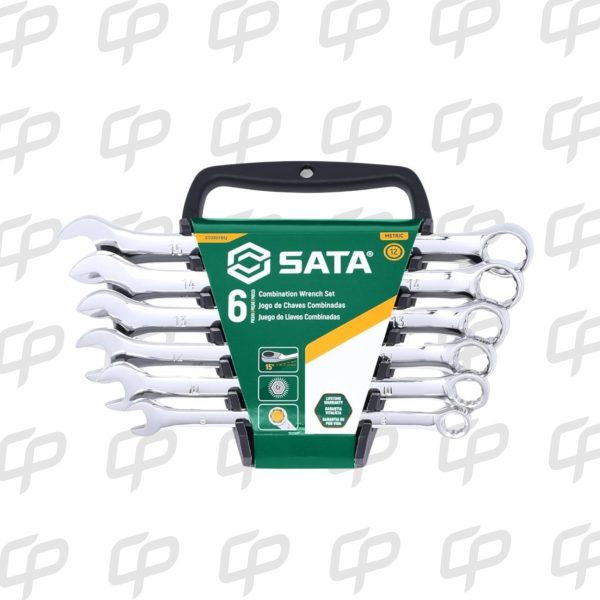 JUEGO LLAVE MIXTA MILIMETRICA 6PZ SATA