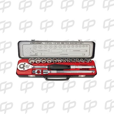 JUEGO DADO M1/2 8-24MM 12PTAS 17PZ ECO