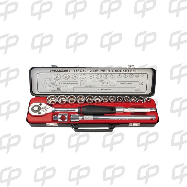 JUEGO DADO M1/2 8-24MM 12PTAS 17PZ ECO