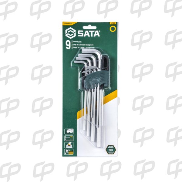 JUEGO LLAVE BRISTOL 9PZ XLRG SATA