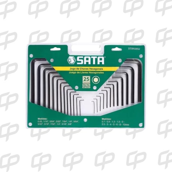 JUEGO LLAVE BRISTOL MM/PUL 25P SATA