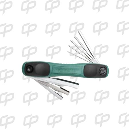 JUEGO LLAVE BRISTOL PEGABLE 8PZ 1.5MM - 8MM SATA