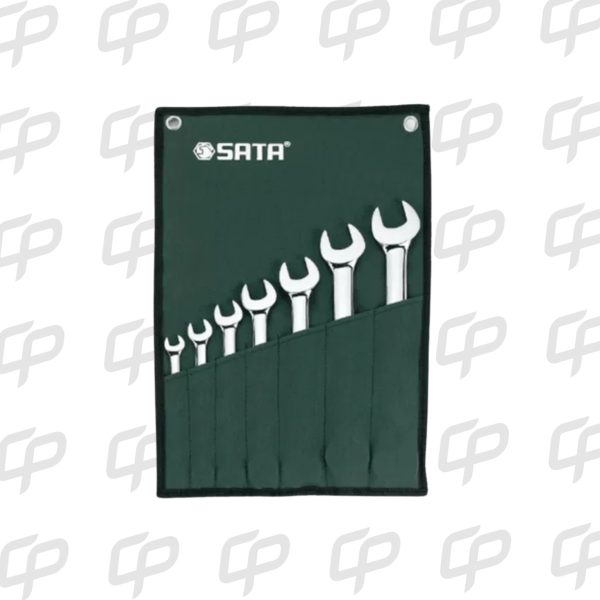 JUEGO LLAVE MIXTA MILIMETRICA 7PZ SATA