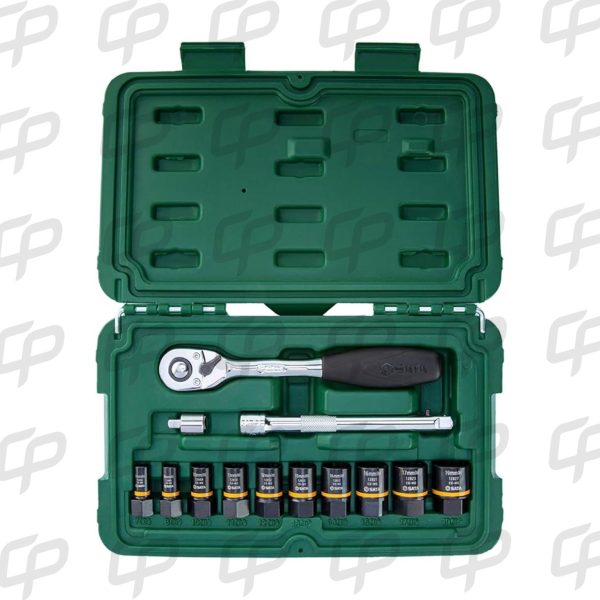JUEGO DADO PARA TORNILLO DEFORMADO 13PZ SATA