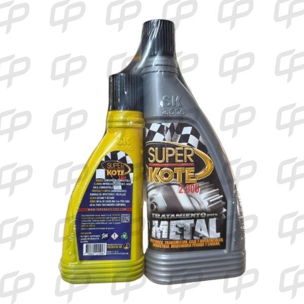 KIT TRATAMIENTO METAL 8 OZ / TRATAMIENTO COMBUSTIBLE 4 OZ